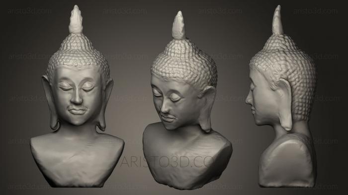 Buddha figurines (STKBD_0003) 3D model for CNC machine